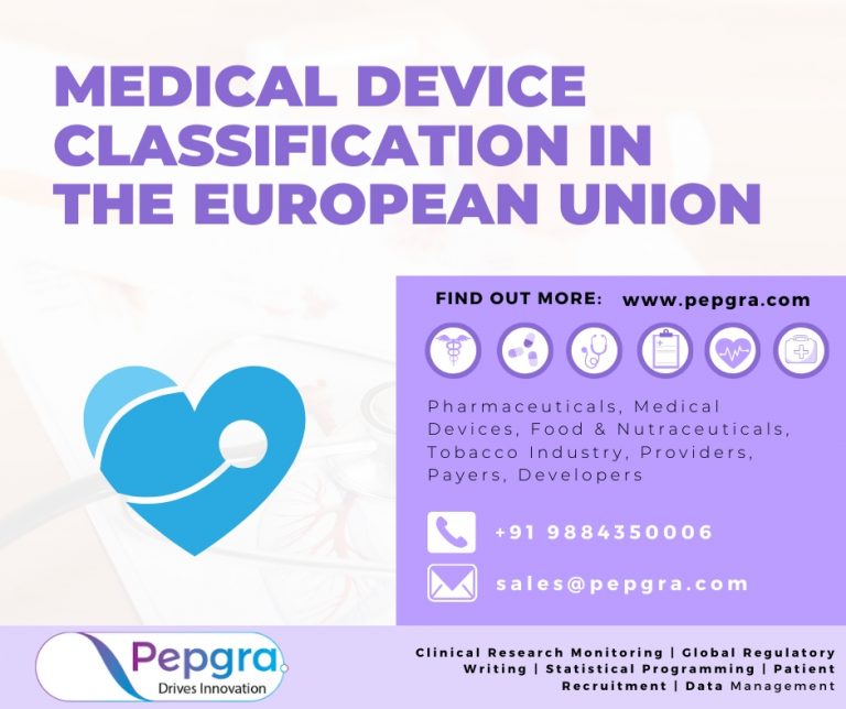 Medical Device Classification In The European Union - Pepgra